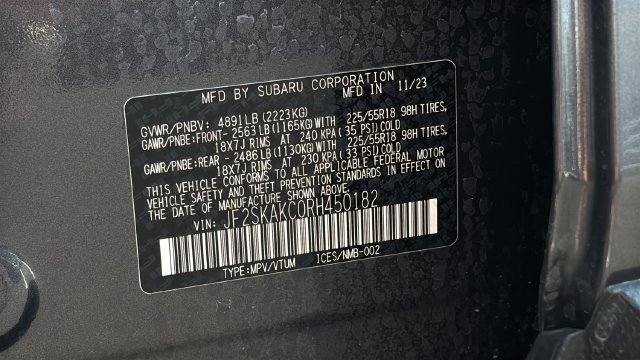 Used 2024 Subaru Forester Limited AWD/4WD image 28