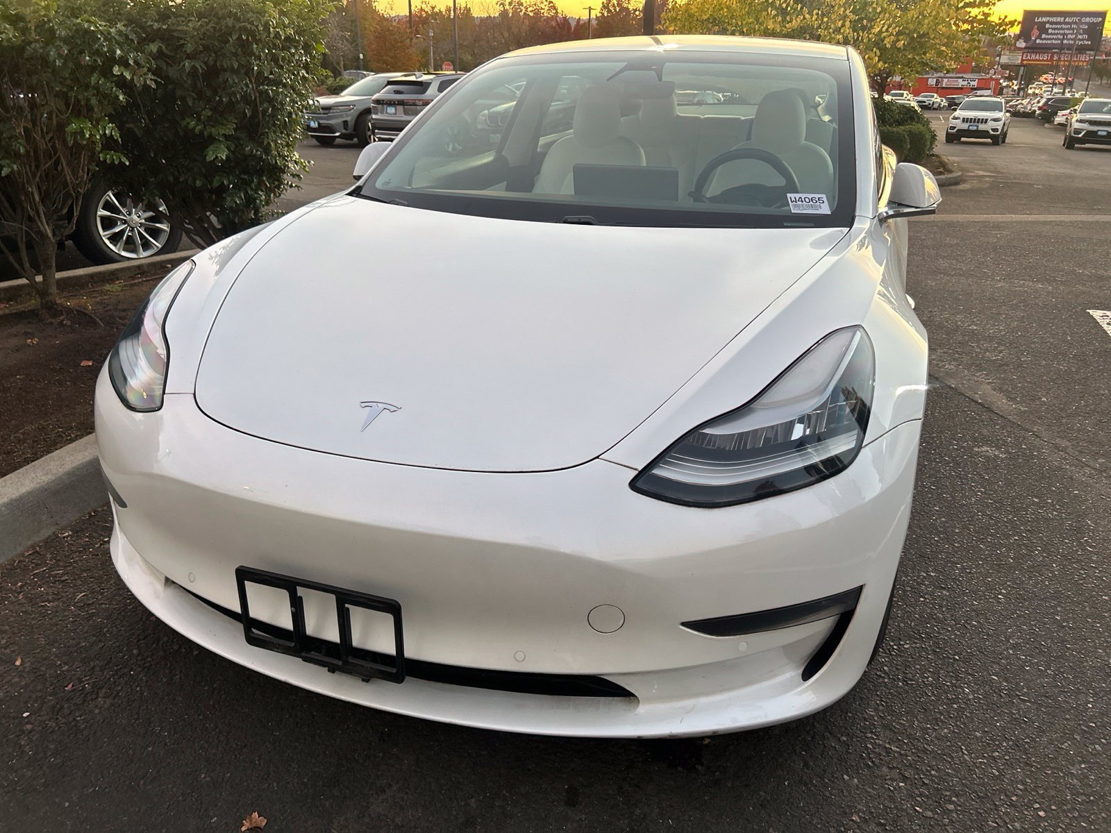Used 2020 Tesla Model 3 Long Range AWD/4WD image 2