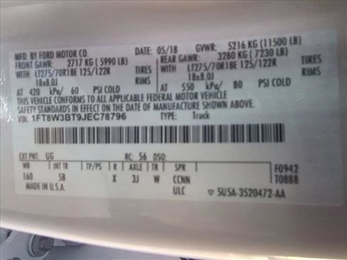 Used 2018 Ford F350 Lariat w/ Lariat Ultimate Package image 25