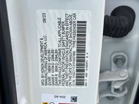 Used 2023 Honda Accord EX image 27