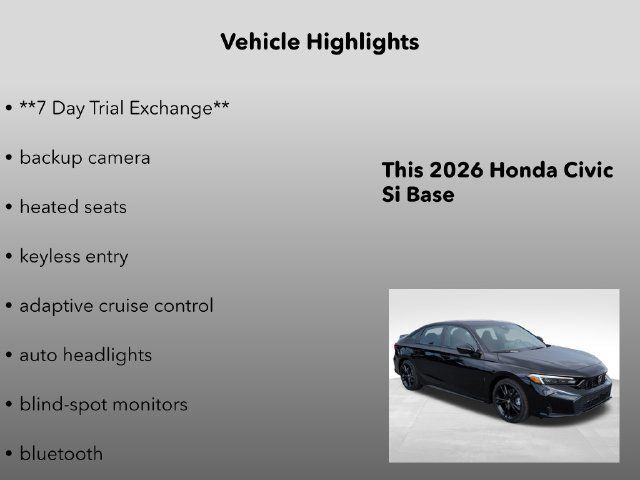 New 2026 Honda Civic Si image 5