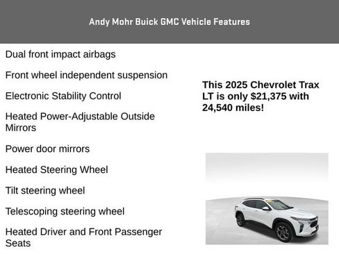 Used 2025 Chevrolet Trax LT w/ LT Convenience Package image 16