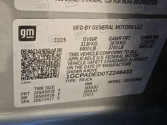 Certified 2026 Chevrolet Silverado 1500 RST RWD image 34
