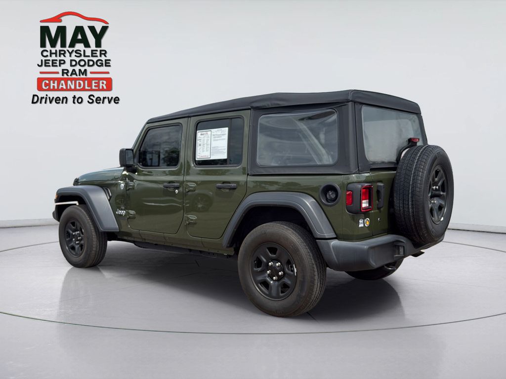 Certified 2021 Jeep Wrangler Unlimited Sport AWD/4WD image 5