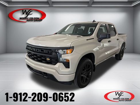 New 2026 Chevrolet Silverado 1500 Custom w/ LPO, Dark Essentials Package RWD image 1
