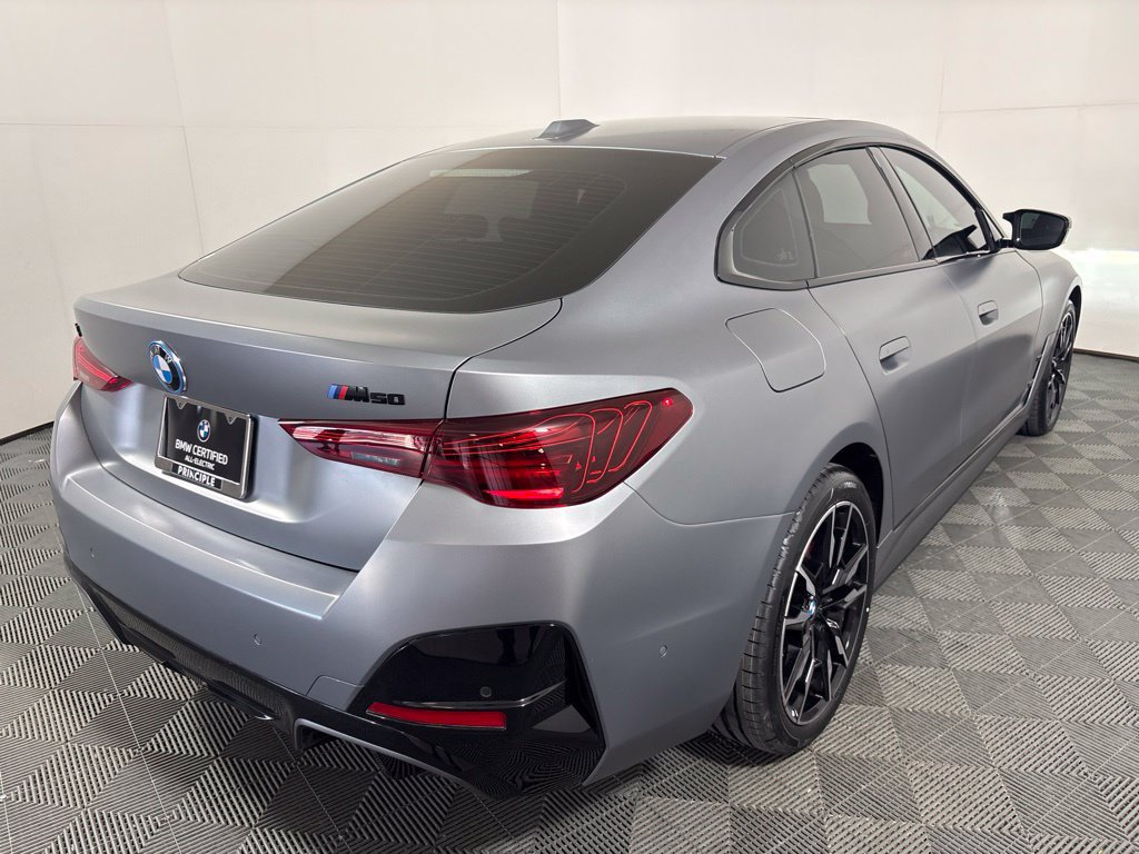 Certified 2025 BMW i4 M50 w/ Premium Package AWD/4WD image 5