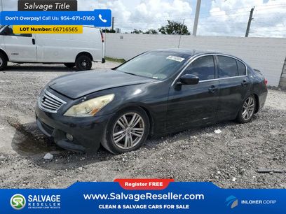 Used 2011 INFINITI G25 x