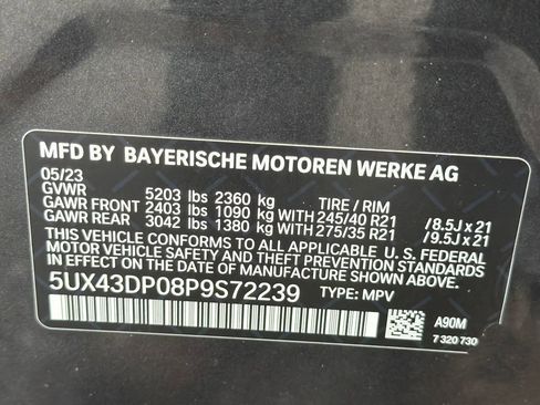 Used 2023 BMW X3 sDrive30i w/ Convenience Package RWD image 26