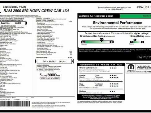 Certified 2025 RAM 2500 Big Horn image 4