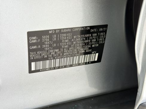 Used 2022 Subaru Outback Limited XT w/ Popular Package #2 AWD/4WD image 19
