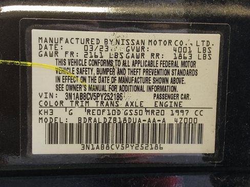 Used 2023 Nissan Sentra SV FWD image 33