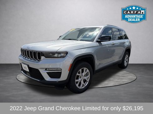 Used 2022 Jeep Grand Cherokee Limited AWD/4WD image 3