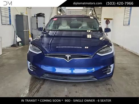 Used 2016 Tesla Model X 90D AWD/4WD image 2
