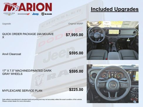 New 2026 Jeep Gladiator Mojave AWD/4WD image 9