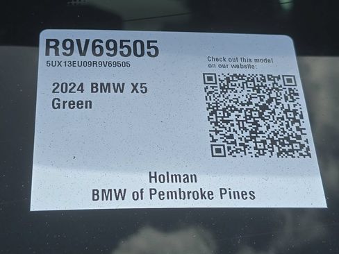 Used 2024 BMW X5 sDrive40i w/ M Sport Package RWD image 23