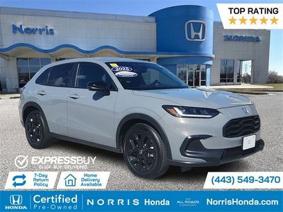 Certified 2025 Honda HR-V Sport