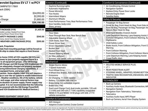 New 2026 Chevrolet Equinox EV LT w/ Comfort Package image 10