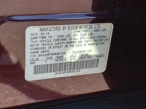 Used 2017 INFINITI QX50 2WD w/ Premium Plus Package image 65