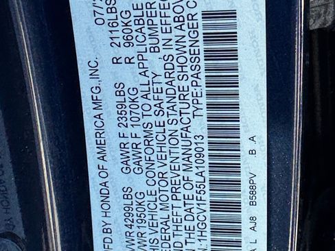 Used 2020 Honda Accord EX-L image 29