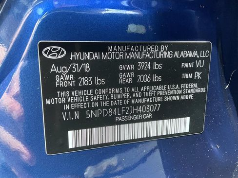 Used 2018 Hyundai Elantra SEL FWD image 27