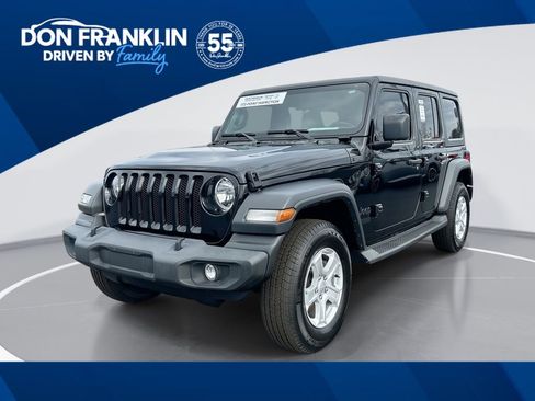 Used 2021 Jeep Wrangler Unlimited Sport image 1