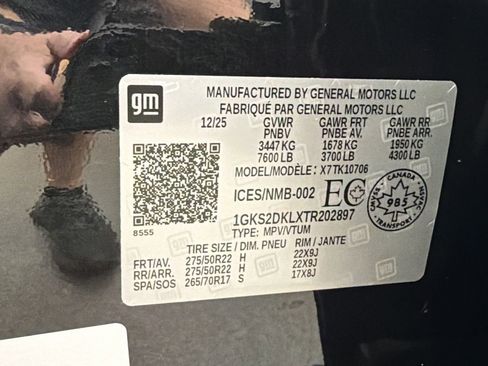 Used 2026 GMC Yukon Denali w/ Sun & Power Step Package image 40