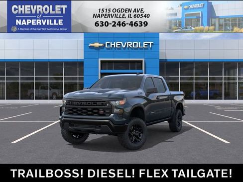 New 2026 Chevrolet Silverado 1500 Custom Trail Boss w/ Dark Appearance Package image 8