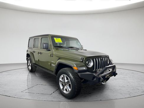 Used 2021 Jeep Wrangler Unlimited Sahara AWD/4WD image 1