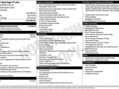 Certified 2023 Kia Sportage X-Line w/ X-Line Premium Package AWD/4WD image 26