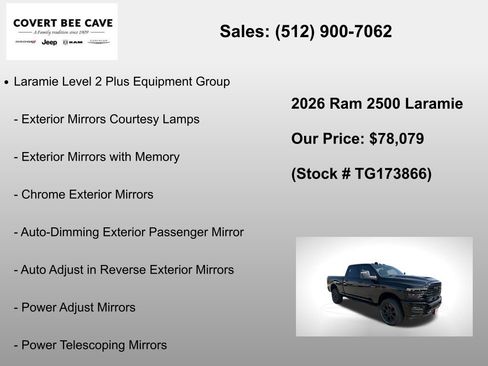 New 2026 RAM 2500 Laramie image 18