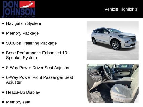 Used 2023 Buick Enclave Avenir w/ Trailering Package, 5000 lbs. AWD/4WD image 6