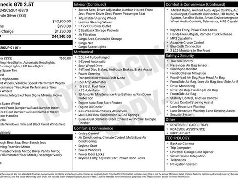 Used 2025 Genesis G70 2.5T image 10