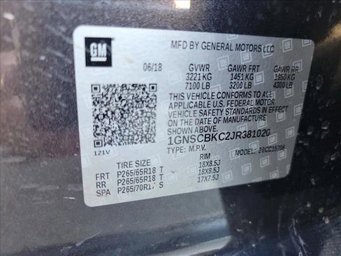 Used 2018 Chevrolet Tahoe LT w/ Max Trailering Package image 22