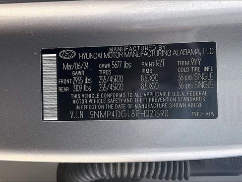 Used 2024 Hyundai Santa Fe Limited image 30
