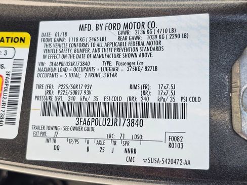 Used 2018 Ford Fusion SE image 31