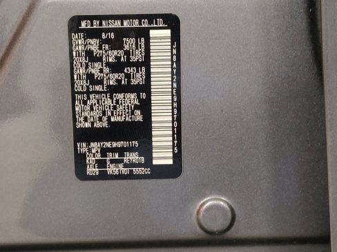 Used 2017 Nissan Armada Platinum w/ Captain Seat Package image 33