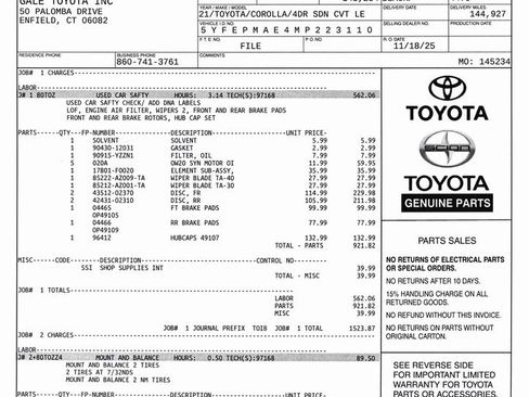 Used 2021 Toyota Corolla LE image 10