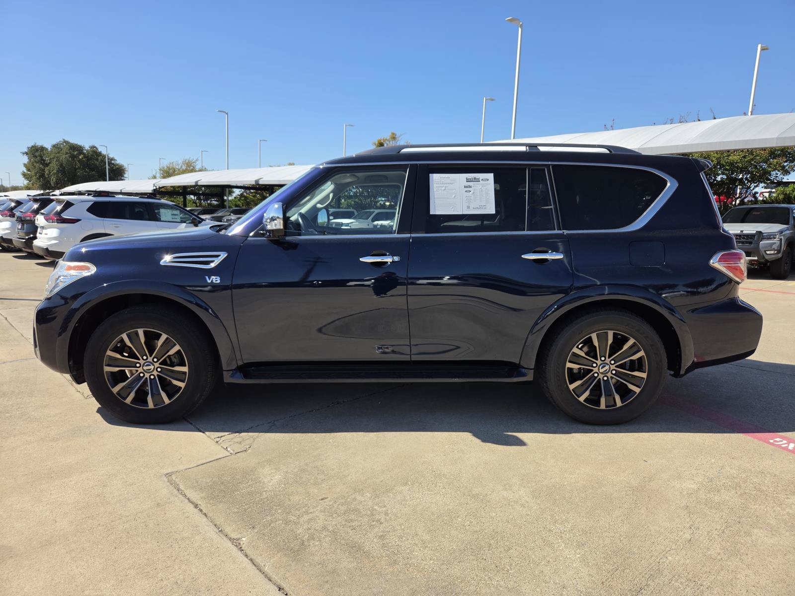 Used 2020 Nissan Armada Platinum w/ Captain's Chairs Package AWD/4WD image 8