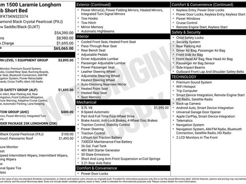 Used 2019 RAM 1500 Limited AWD/4WD image 30