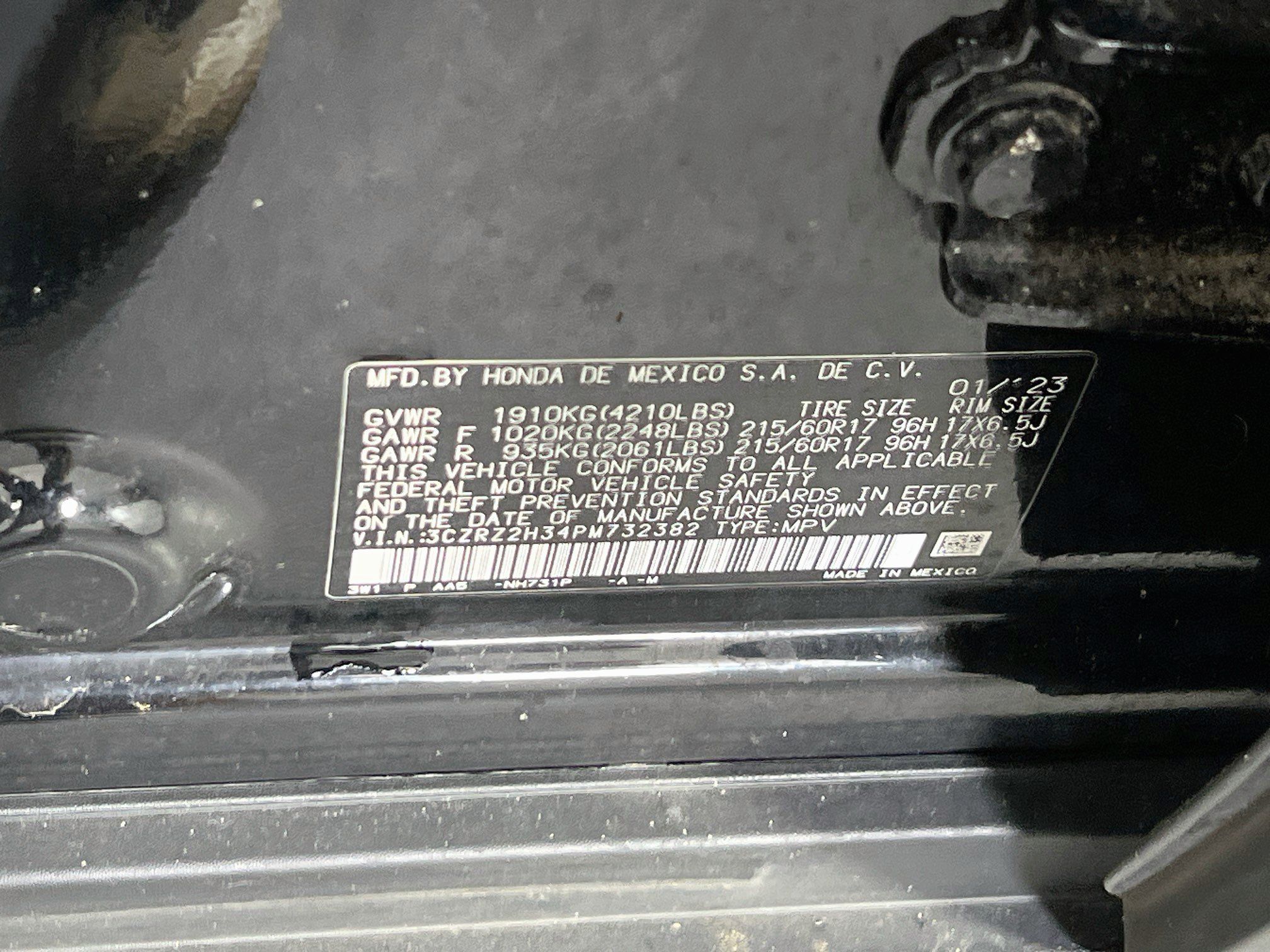 Used 2023 Honda HR-V LX image 29