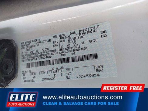 Used 2020 Ford F150 XLT w/ Equipment Group 301A Mid AWD/4WD image 17