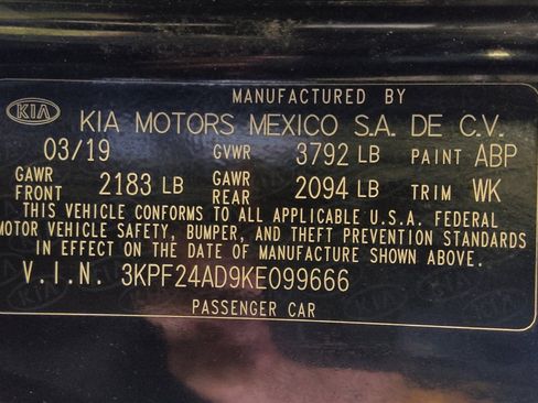 Used 2019 Kia Forte LXS FWD image 33