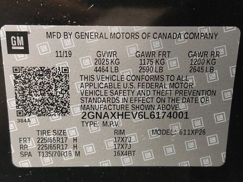 Used 2020 Chevrolet Equinox LS w/ LS Convenience Package FWD image 33