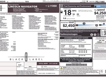 Used 2023 Lincoln Navigator L Black Label