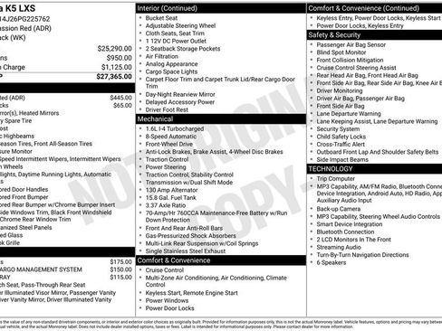 Used 2023 Kia K5 LXS FWD image 2