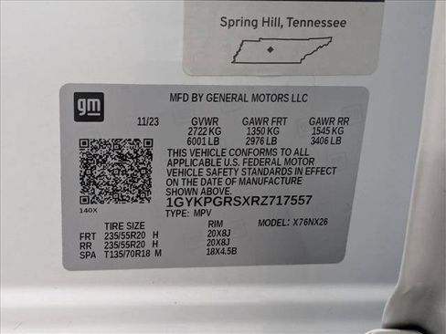 Used 2024 Cadillac XT6 Sport w/ LPO, Onyx Lite Package AWD/4WD image 26