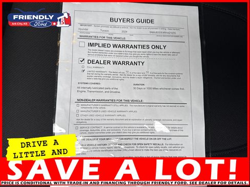 Used 2024 Hyundai Tucson SEL image 22