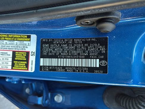 Used 2020 Toyota Camry SE FWD image 23