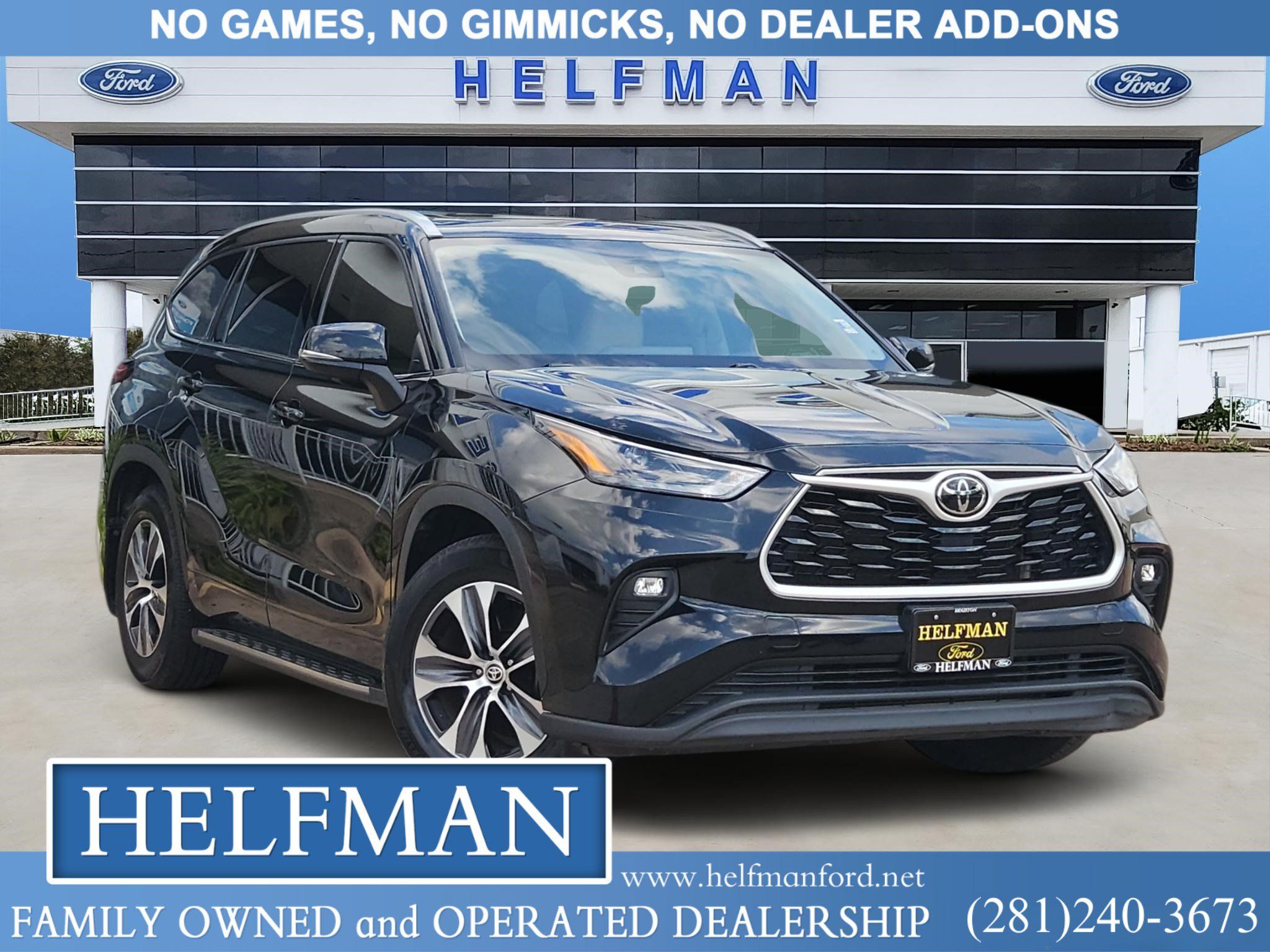 Used 2022 Toyota Highlander XLE FWD image 1
