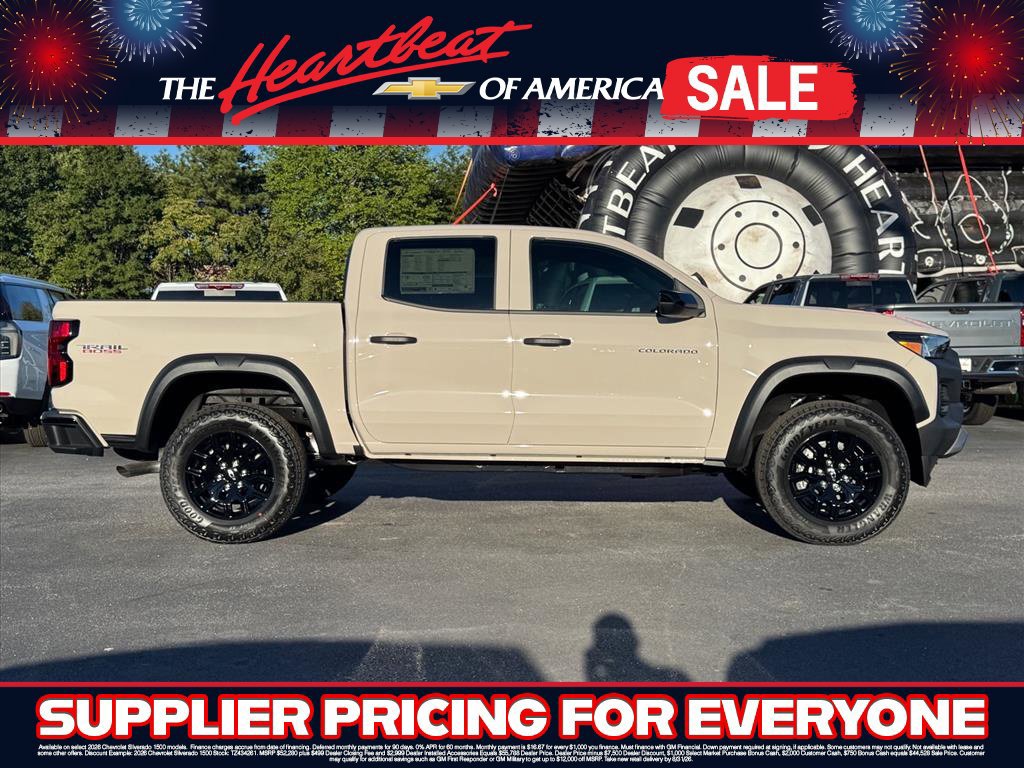 New 2026 Chevrolet Colorado Trail Boss AWD/4WD image 2